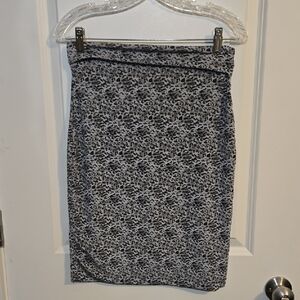 Chic Animal Patterned Pencil Skirt